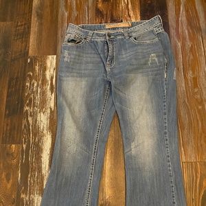 Rock and roll men’s relaxed boot cut jeans